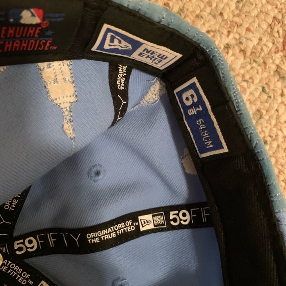 New Era New York Yankees Fitted Hat Size 6 7/8 - Picture 6 of 6